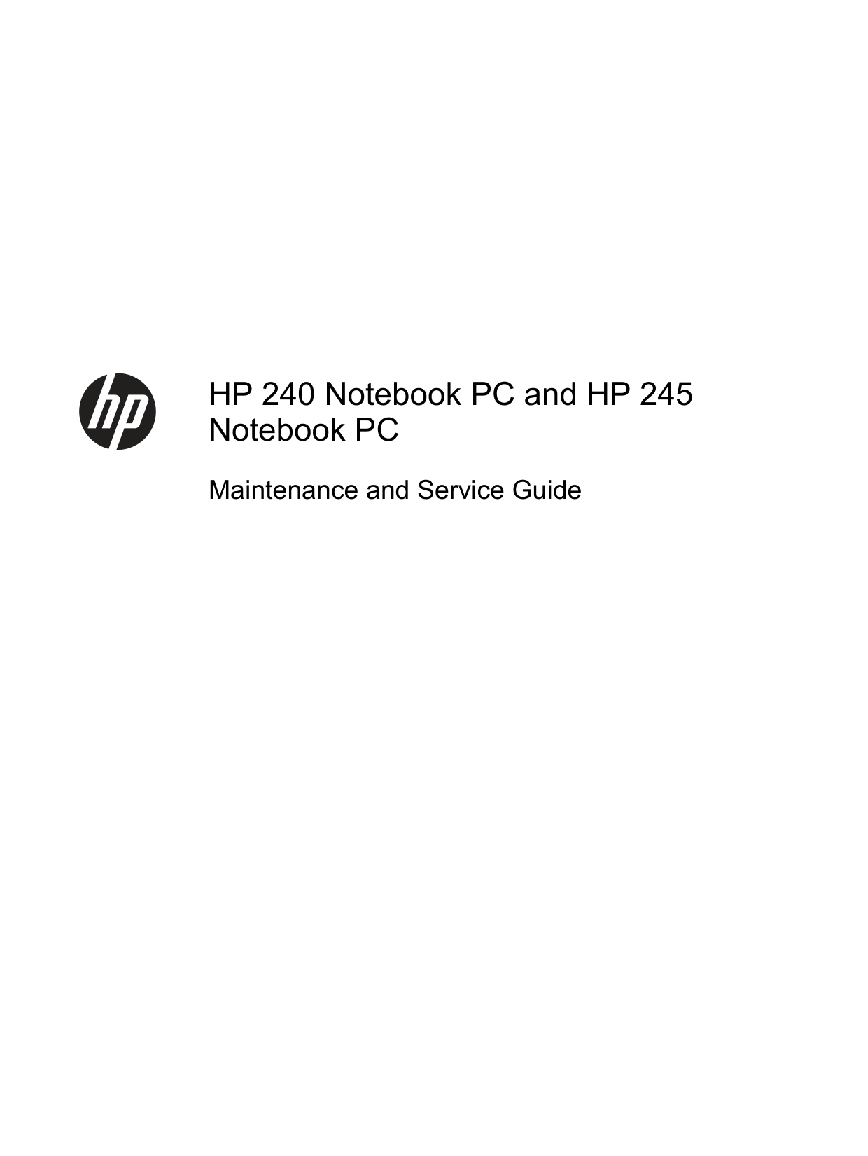 HP 240 G7 Notebook PC