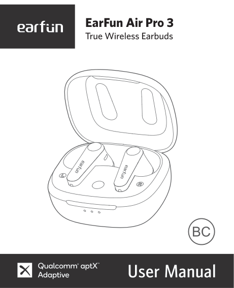 Earfun Air Pro 3 True Wireless Earbuds
