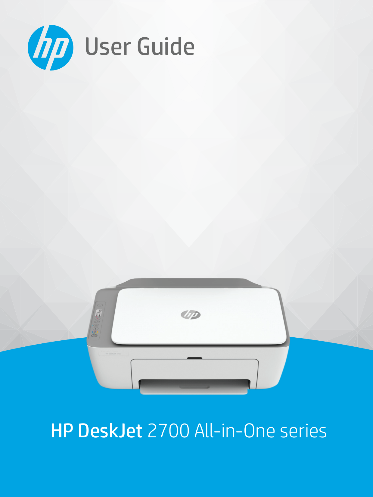 HP Deskjet 2700 All-in-One Printer manual