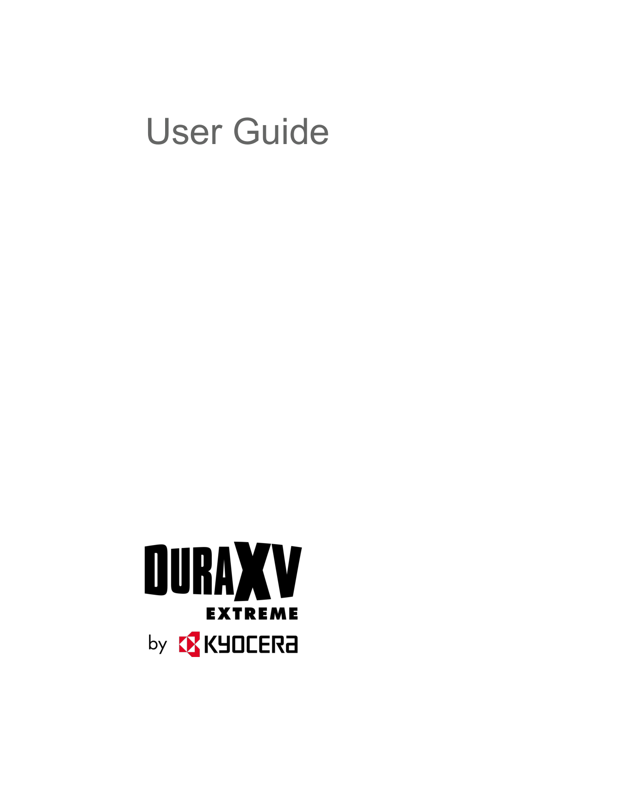 Kyocera Duraxv Extreme Flip Phone