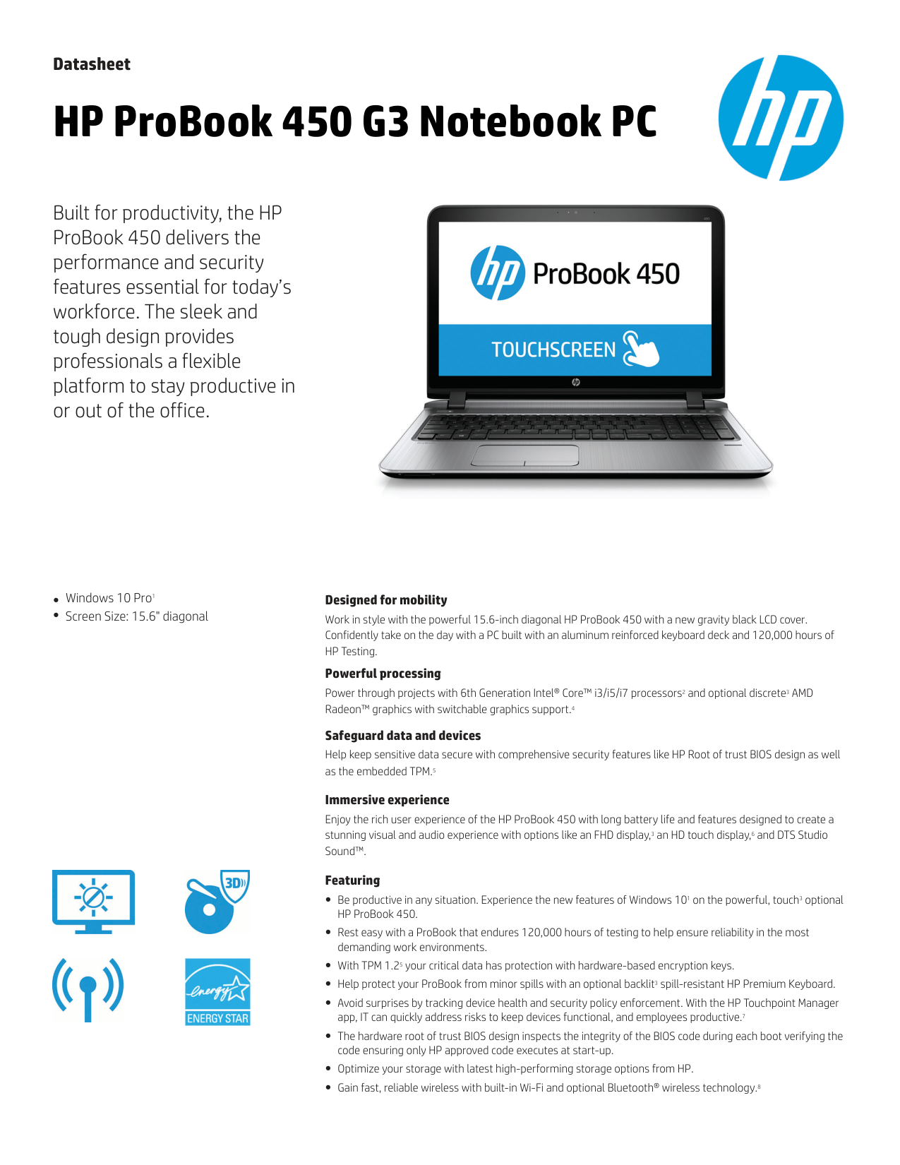 HP Elitebook 840 G2 Notebook PC