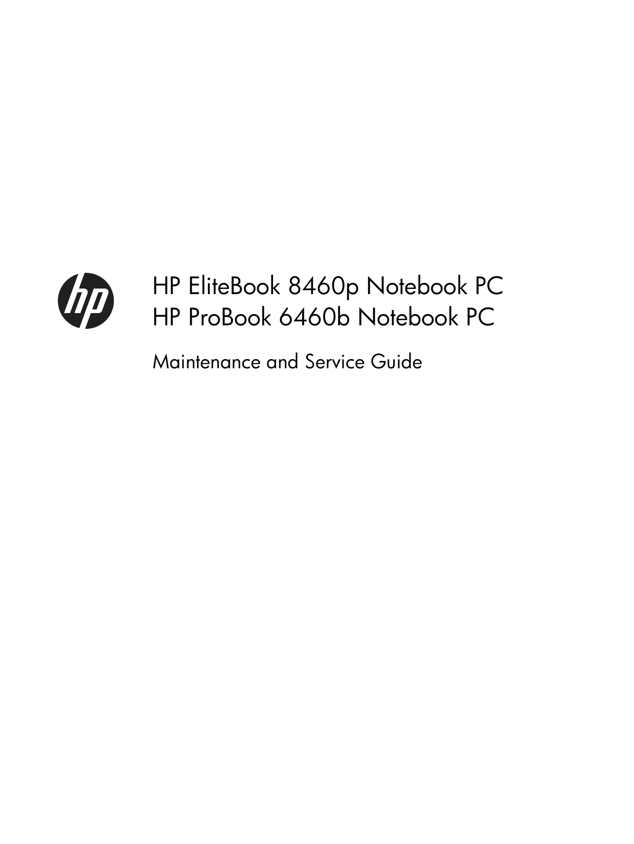 HP Elitebook 8460p Notebook PC