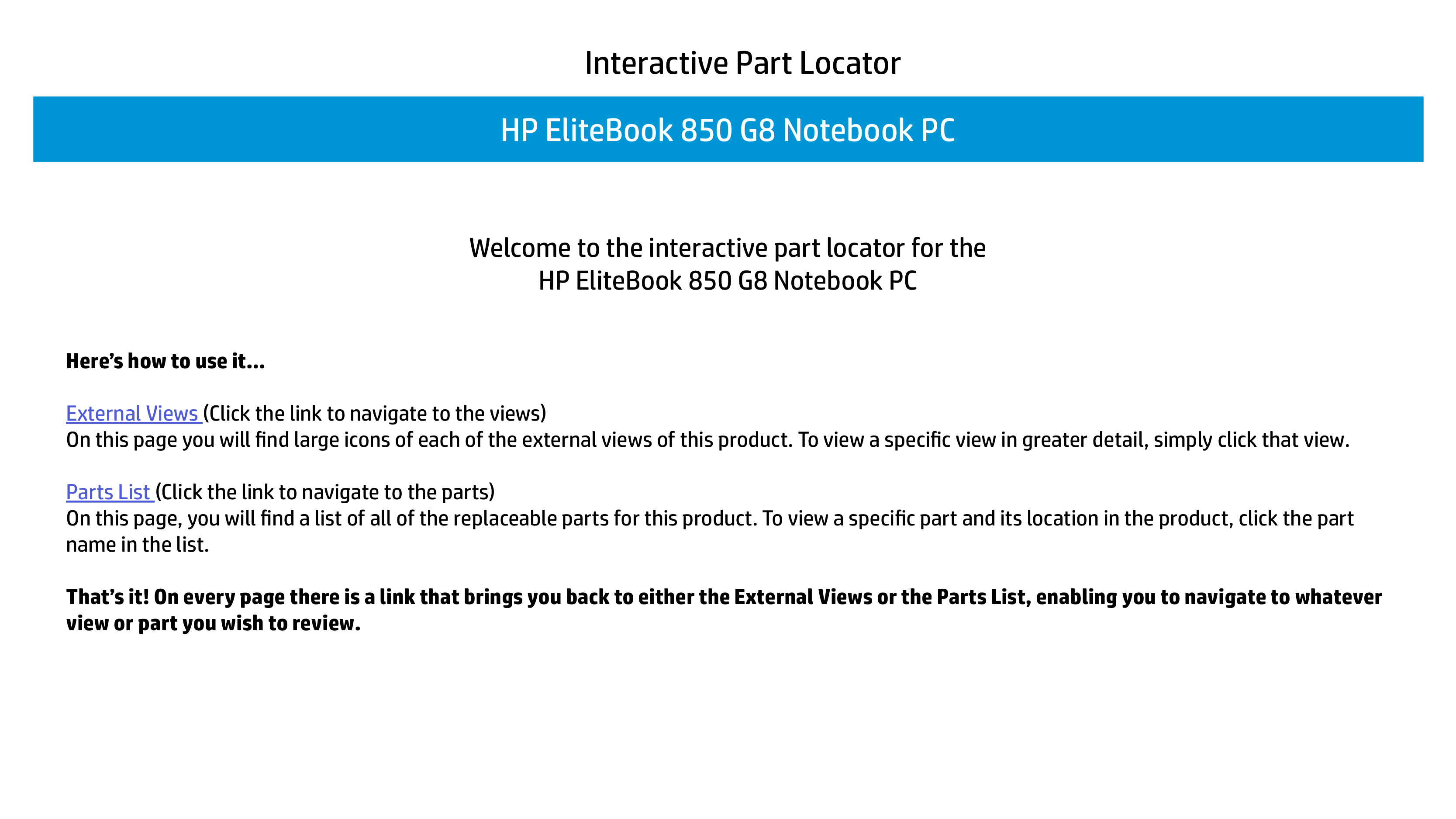 HP Elitebook 850 G8 Notebook PC