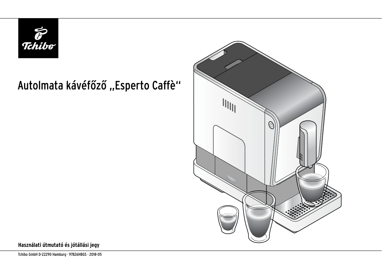 Tchibo Esperto Caffe Automatic Espresso Machine manual