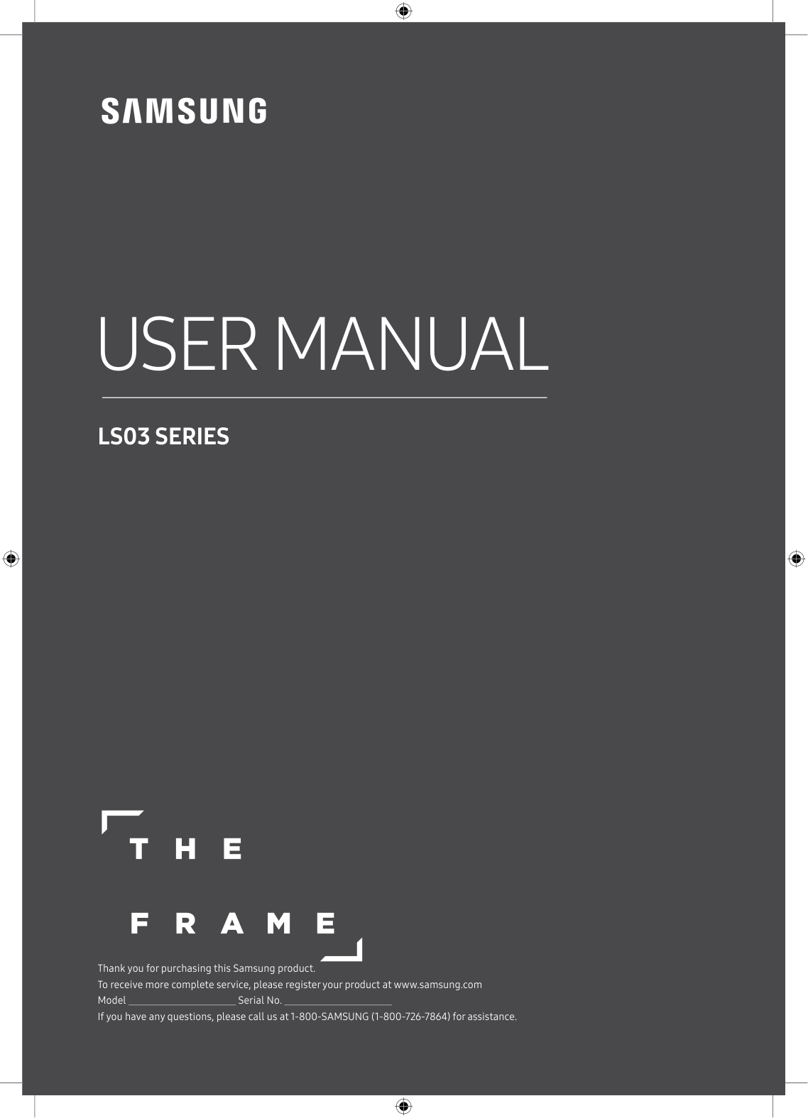 Samsung Frame TV Operating Guide
