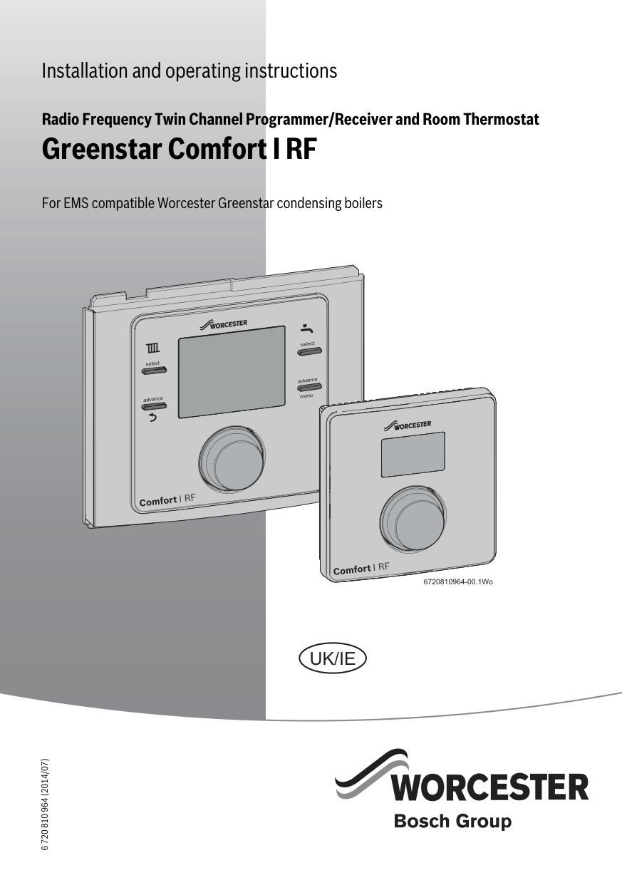 Worcester Greenstar Comfort II RF
