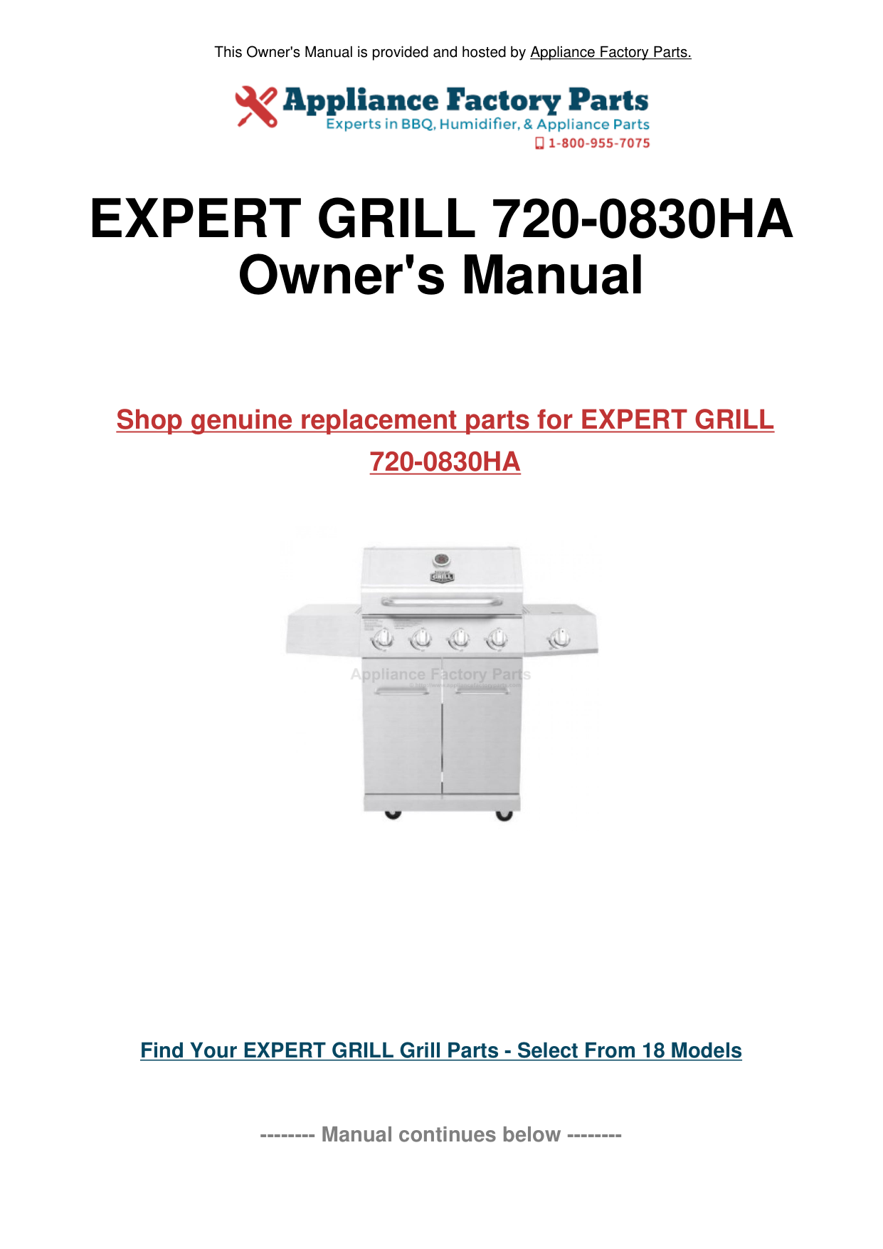 Expert Grill Grill