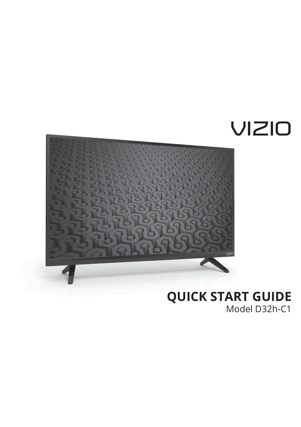 Vizio Language TV manual