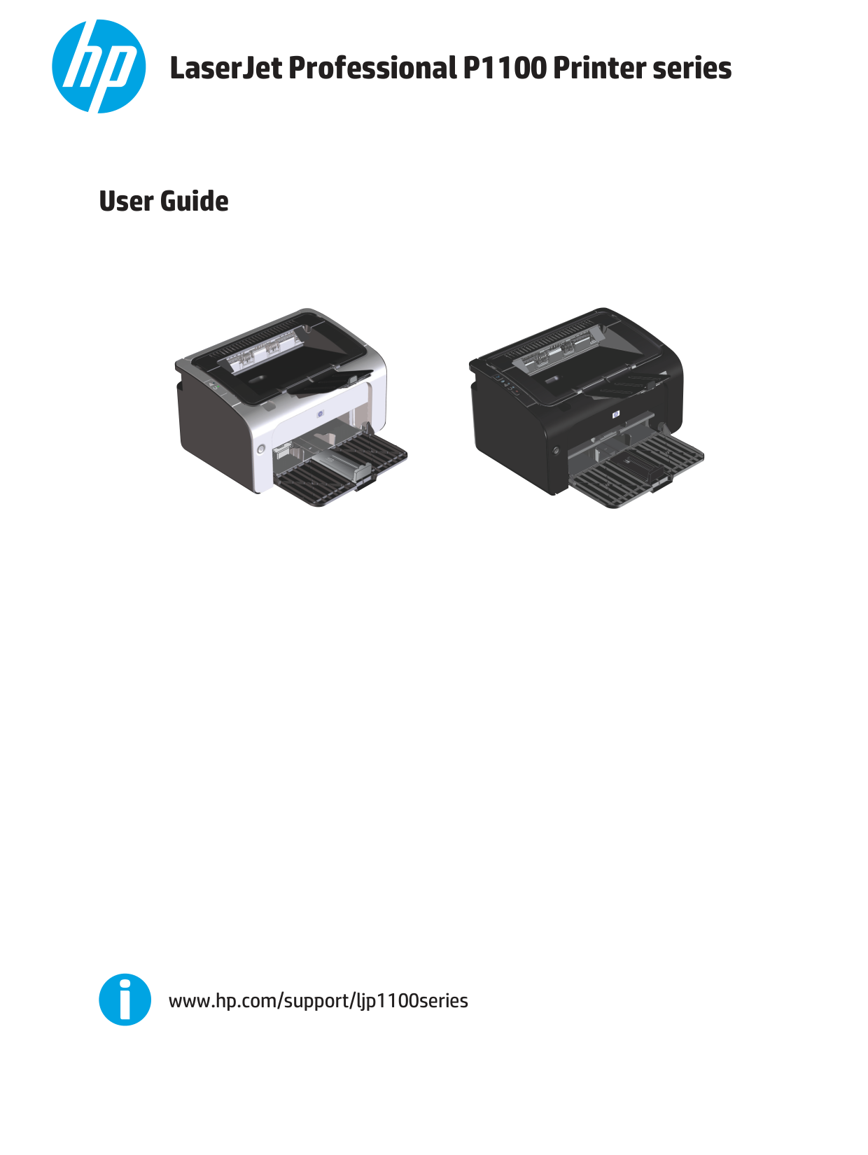 HP Laserjet P1100 Printer manual
