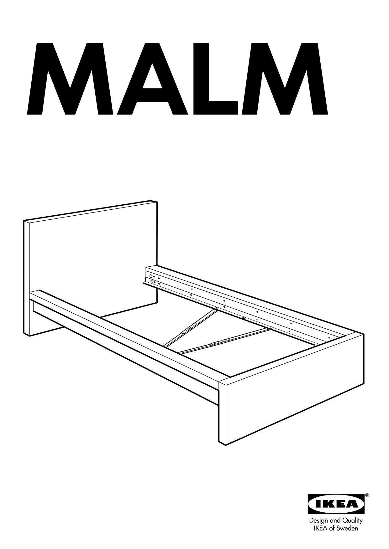 Ikea Malm Bed manual