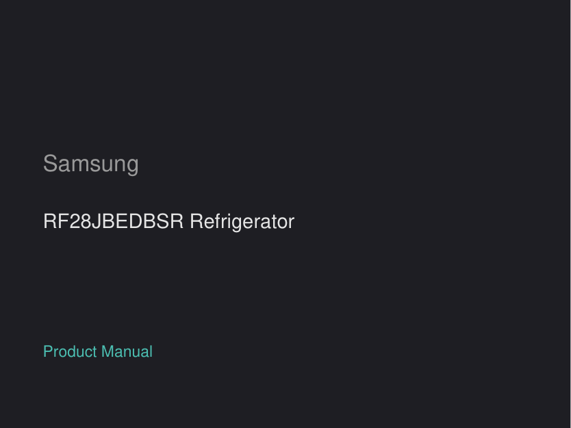 Samsung RF28JBEDBSR FlexZone Refrigerator