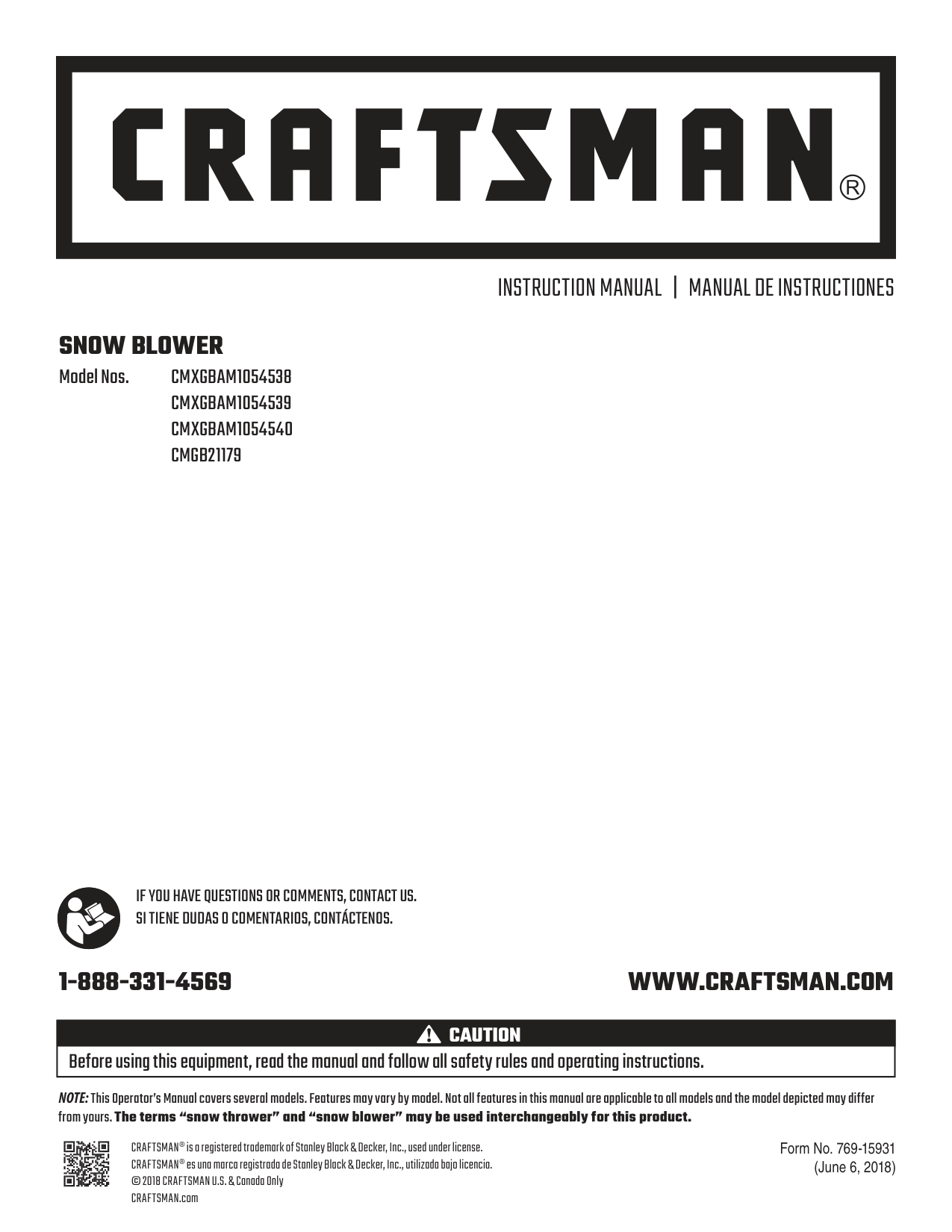 Craftsman Snow Blower FAQs