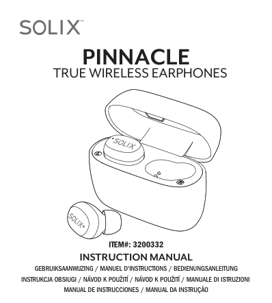 Solix Sx Tws9 Pinnacle True Wireless Earphones