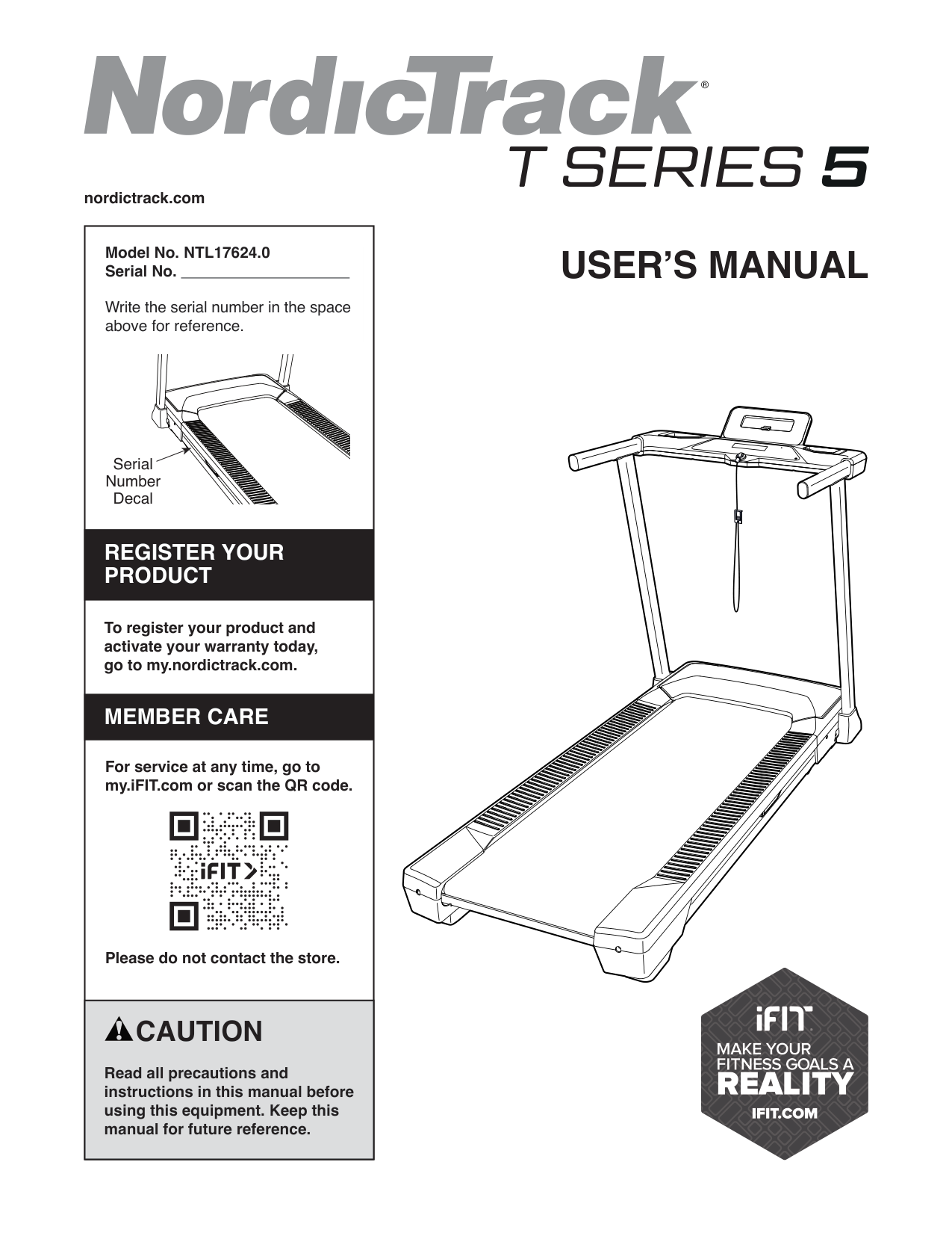NordicTrack T 5 7 Treadmill