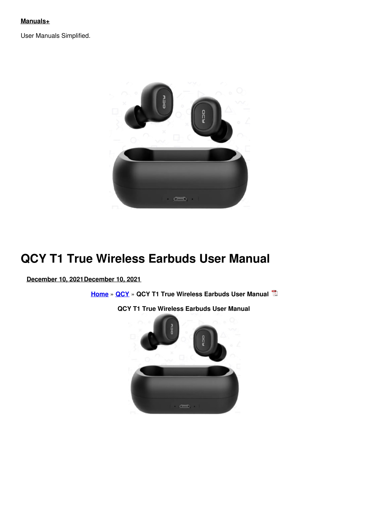 Qcy T13 True Wireless Earbuds