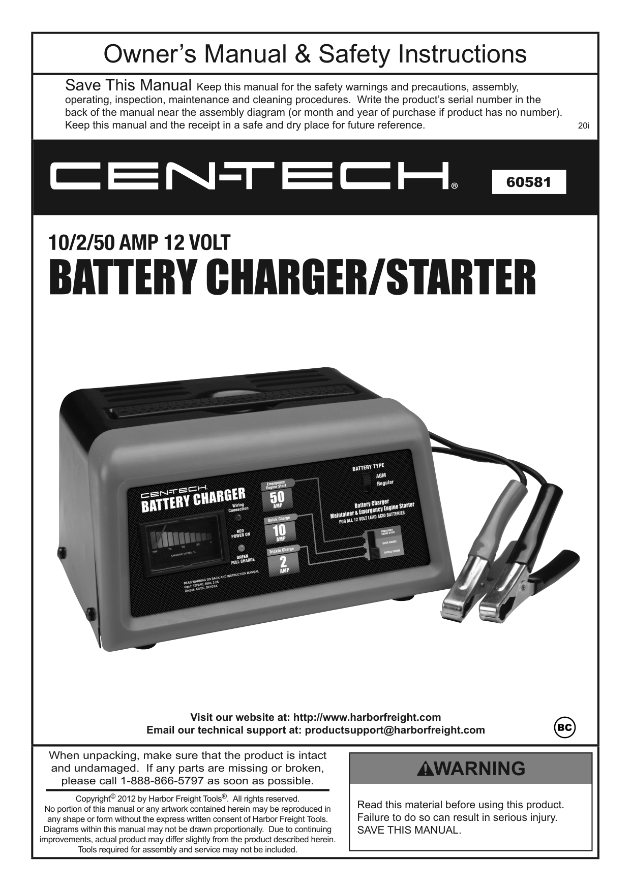 Cen Tech 60581