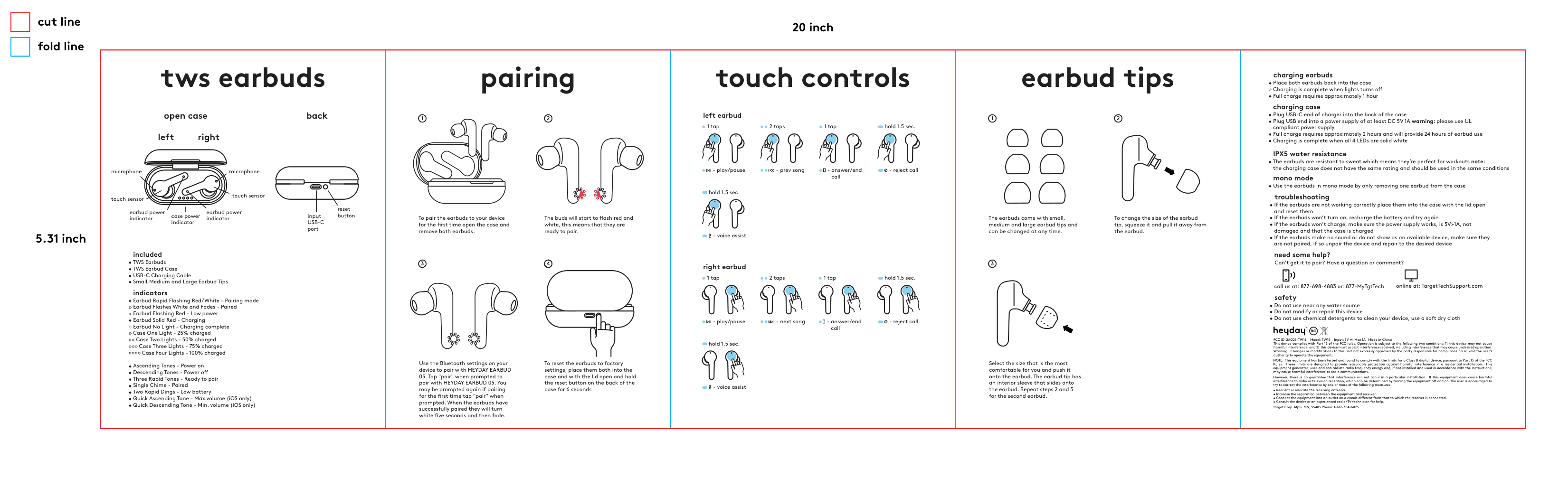 Heyday True Wireless Earbuds