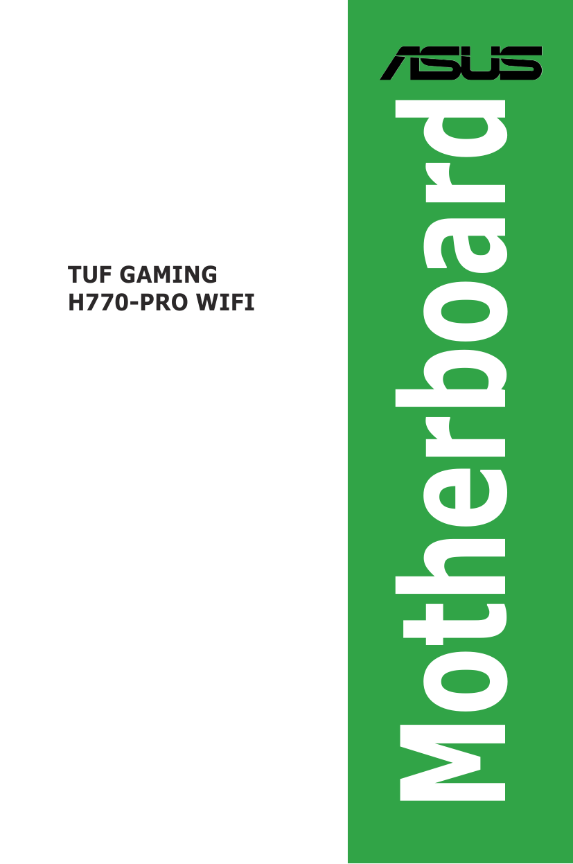 ASUS Tuf Gaming H770 Pro Wifi Motherboard