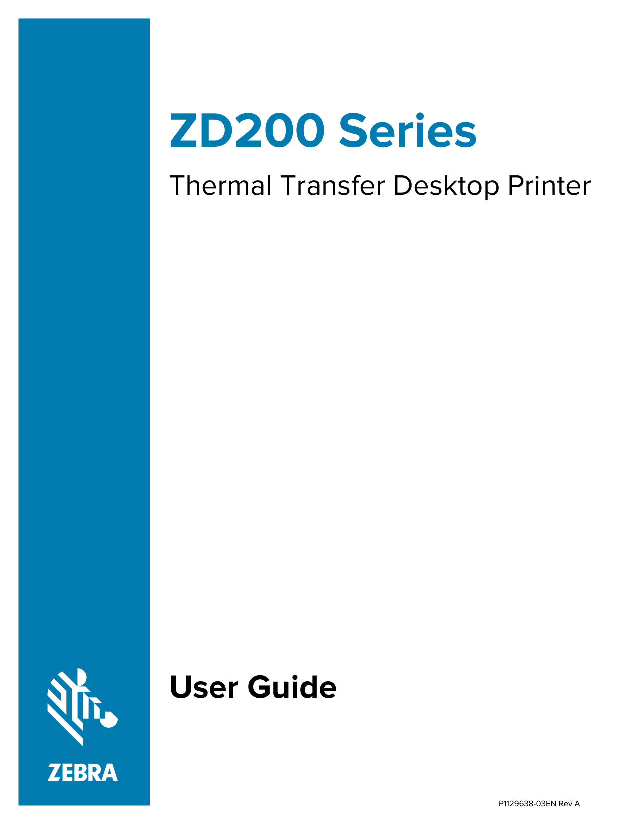 Zebra Zd220 Series Desktop Printer